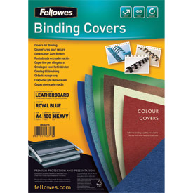 Fellowes 5371305 A4 Leatherboard Covers