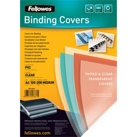 Fellowes 5376102 A4 Clear Covers