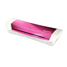 Leitz iLAM Home Office A4 Laminator Pink and White