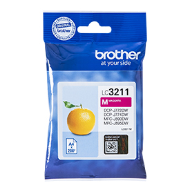 Brother LC3211M Standard Yield Magenta Ink Cartridge